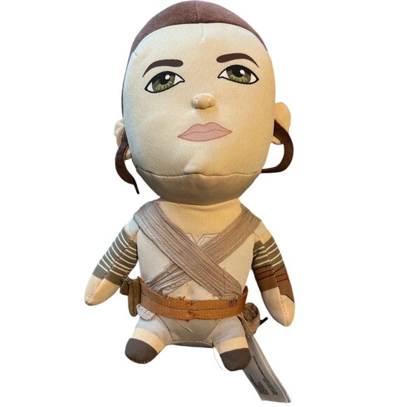 STAR WARS Talking Plush 9" Rey Doll The Force Awakens Missing Weapon - Picture 4 of 8
